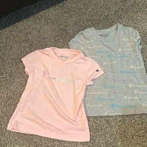 Champion girls short sleeve 5 & 6